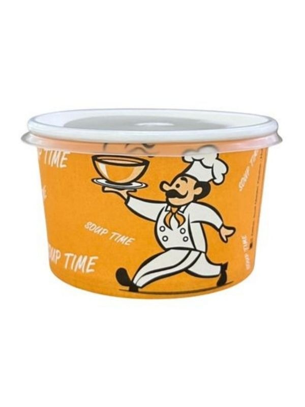  Karton Çorba Kasesi