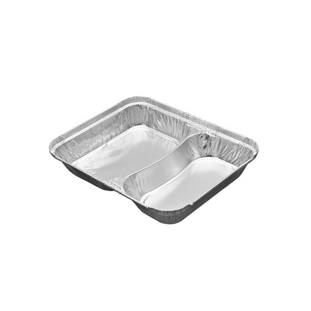  2 Gözlü Alüminyum Kap -100 Adet